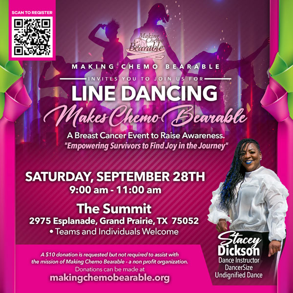 Line Dancing - September 28, 2024 - Making Chemo Bearable